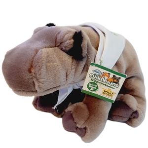 🍒 TELUS Critters Cuddlekins Wild Republic Hippo Stuffed Animal Plush Kids Toy